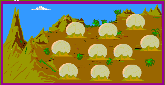 dinosaur egg hunt game